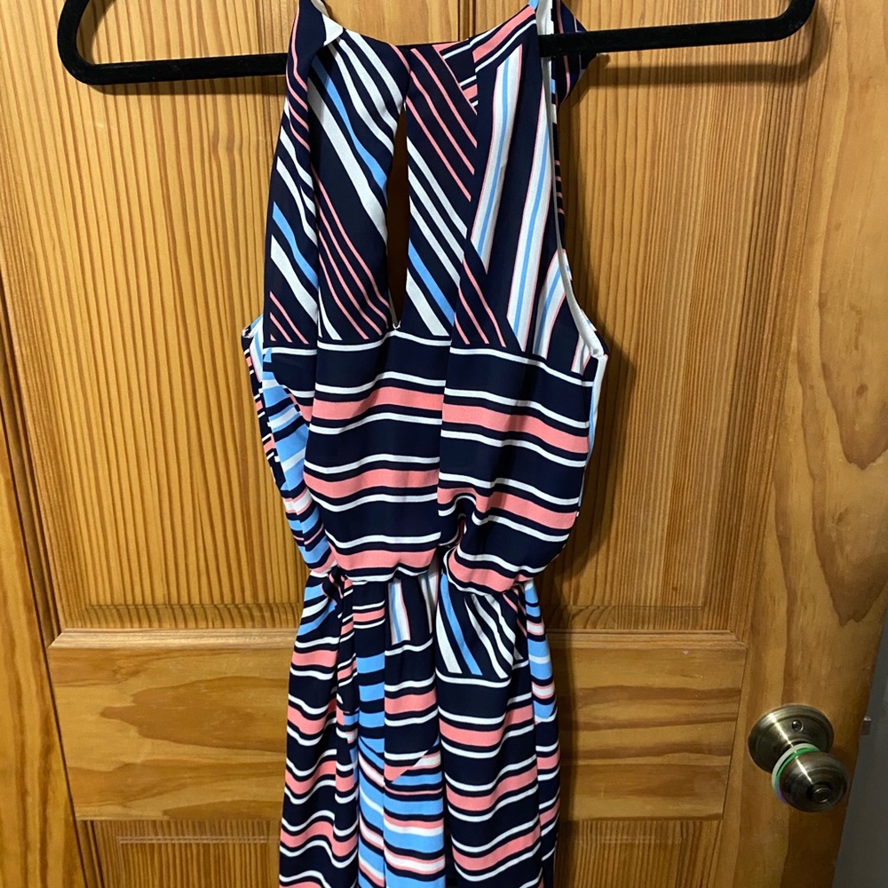 Striped romper